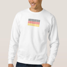 Tyskland HJÄRTAT FLAGGA Sweatshirt