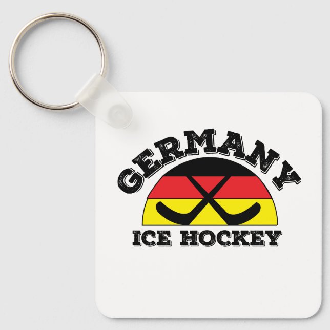 Tyskland Ishockey Nyckelring (Framsida)