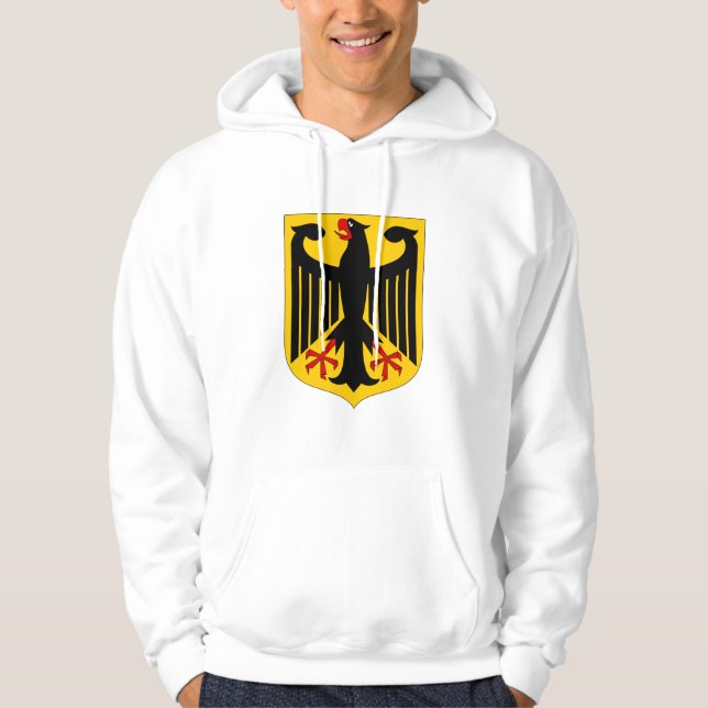 Tyskland jacka av arm hoodie (Framsida)