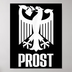 Tyskland Jacka av prost för ädelöl av Arm Poster