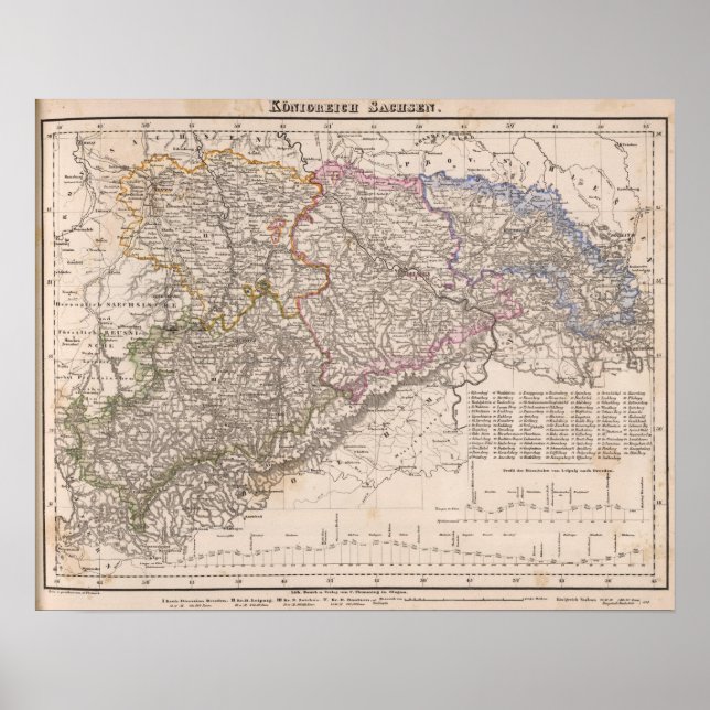 Tyskland Järnväg Poster (Framsidan)