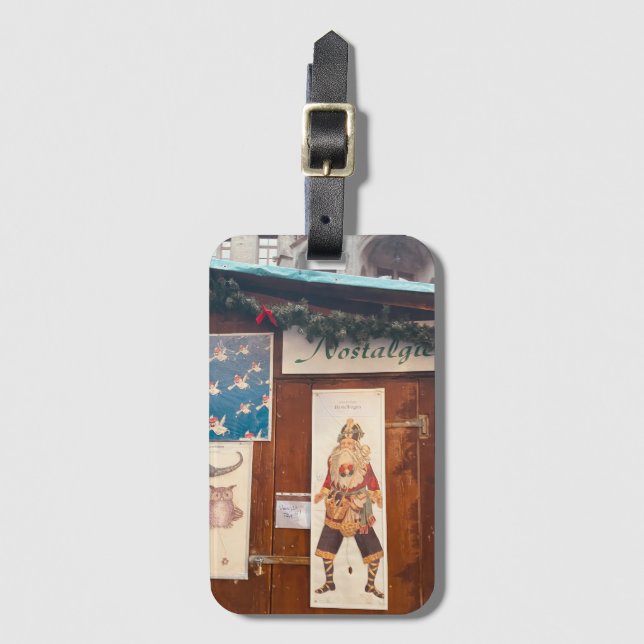 Tyskland julmarknad München Bagagebricka (Framsida vertikal)