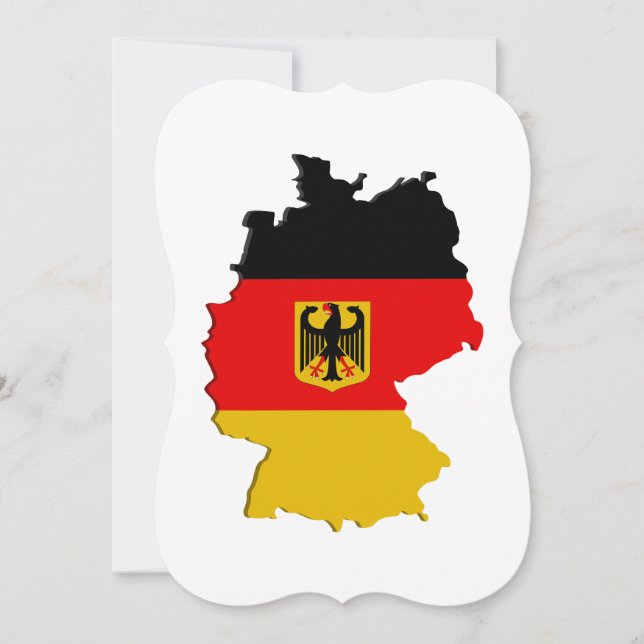 Tyskland karta (Framsida)