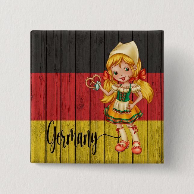 Tyskland knapp (Framsida)