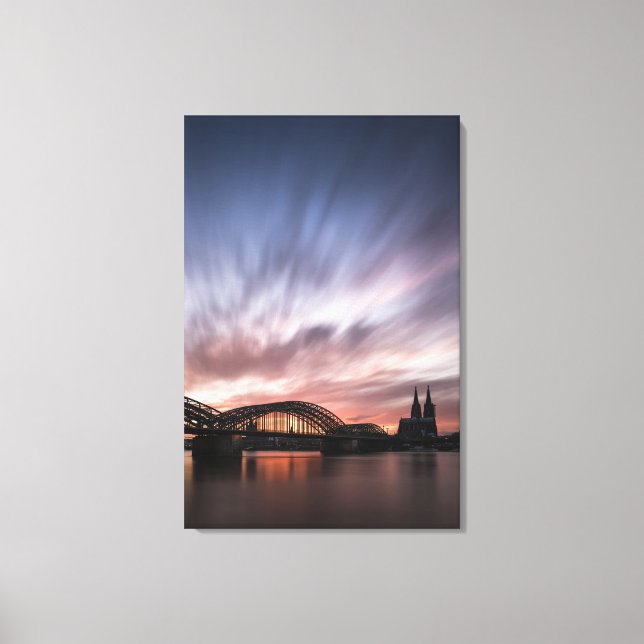 Tyskland Köln Canvastryck (Framsida)
