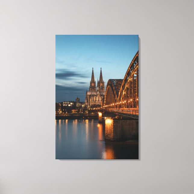 Tyskland Köln Canvastryck (Framsida)