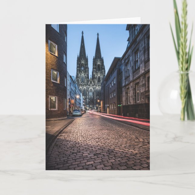 Tyskland Köln Kort (Framsida)