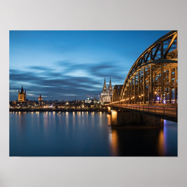 Tyskland Köln Poster (Framsidan)