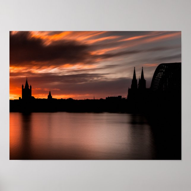Tyskland Köln Poster (Framsidan)