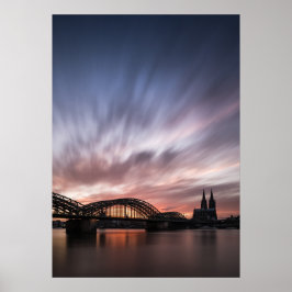 Tyskland Köln Poster