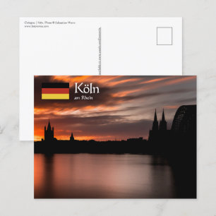 Tyskland Köln Vykort