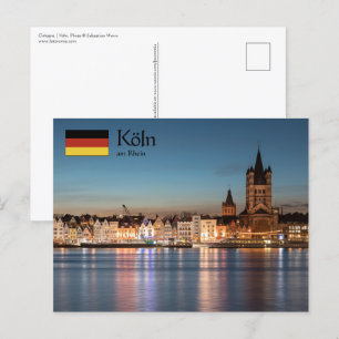 Tyskland Köln Vykort