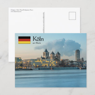 Tyskland Köln Vykort