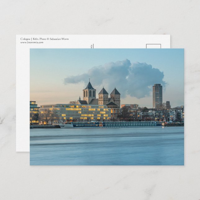 Tyskland Köln Vykort (Fram/baksida)