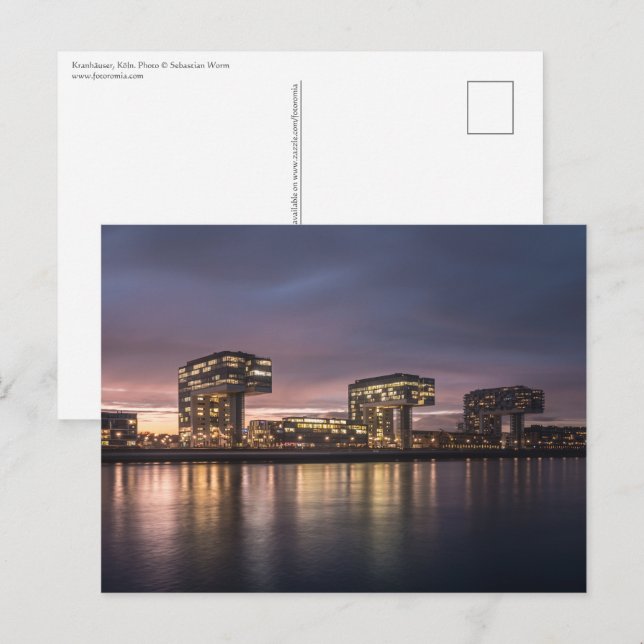 Tyskland Köln Vykort (Fram/baksida)