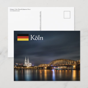Tyskland Köln Vykort