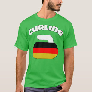 Tyskland kurvning t shirt