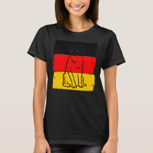 Tyskland Labrador Retriever Hundägare Hundar Pappa T Shirt