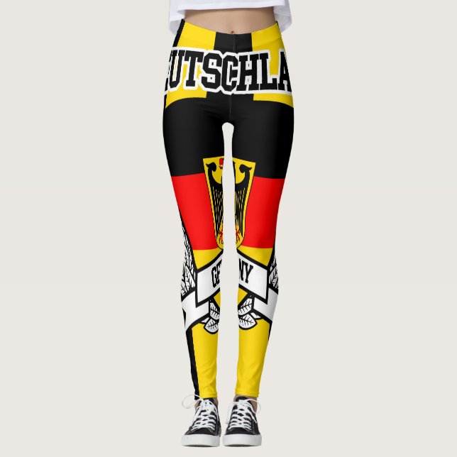 Tyskland Leggings (Framsida)