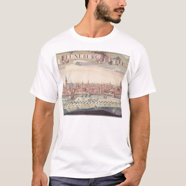 Tyskland: Lueneburg 1730 Tee Shirt (Framsida)