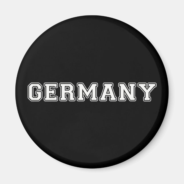 Tyskland Magnet (Framsidan)
