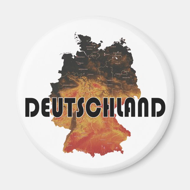 Tyskland Magnet (Framsidan)