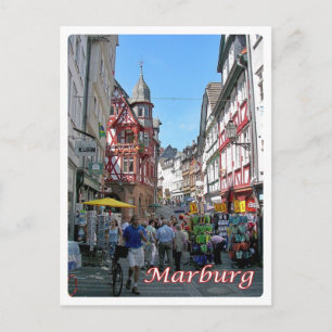 Tyskland - Marburg - Vykort