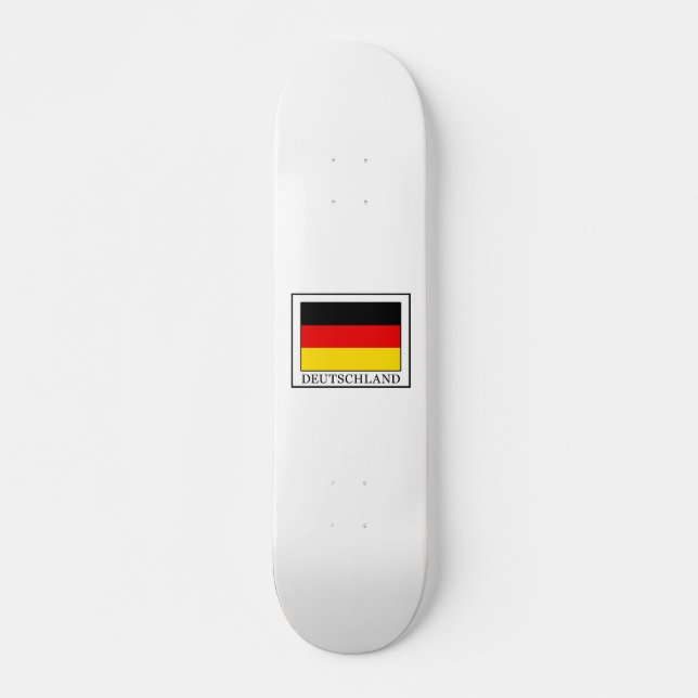 Tyskland Mini Skateboard Bräda 18,5 Cm (Framsida)
