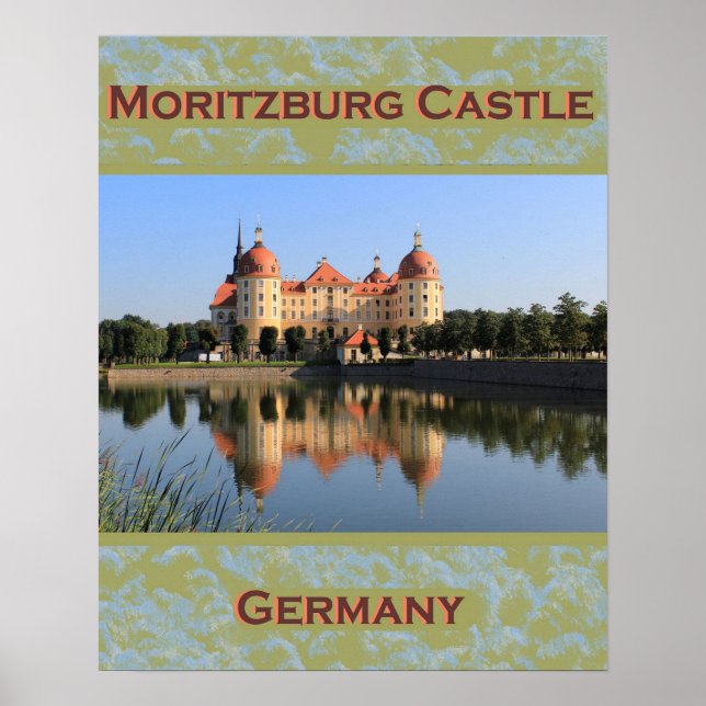 Tyskland Moritzburg Castle Poster (Framsidan)