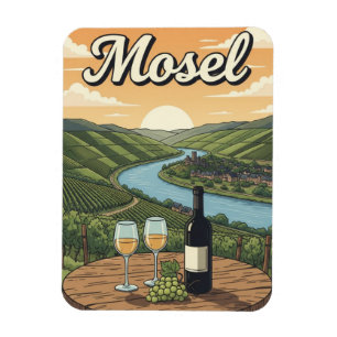 Tyskland Mosel Resa Magnet