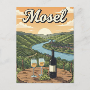 Tyskland Mosel Travel Vykort
