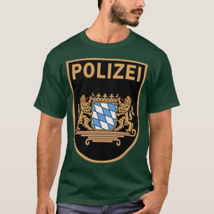 Tyskland Munchen München Police Bundespolizei T Shirt