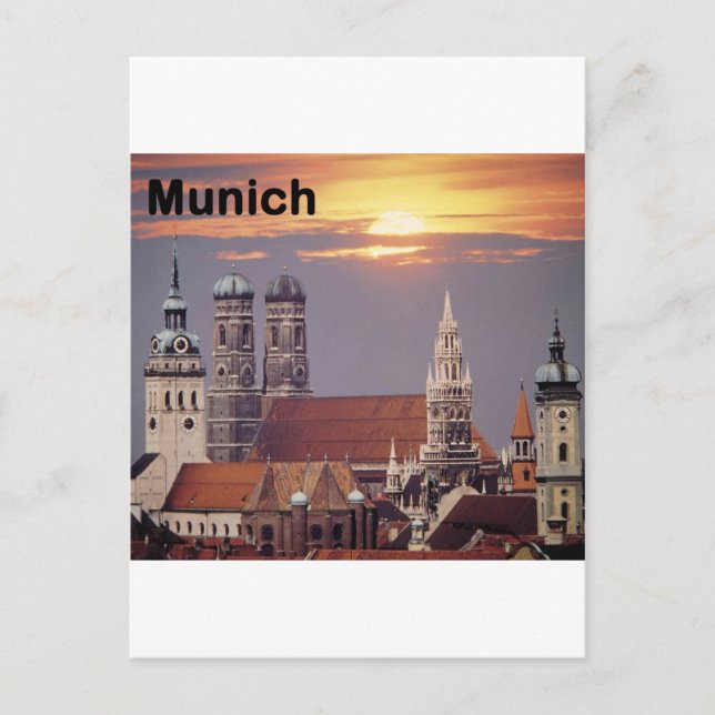 Tyskland München (St.K) Vykort (Framsida)