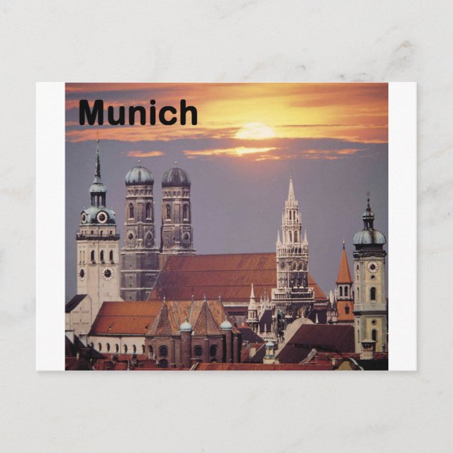Tyskland München (St.K) Vykort (Framsida)