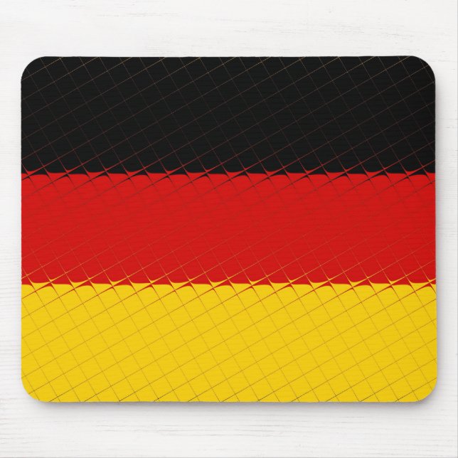 Tyskland nationell Flagga Musmatta (Framsidan)