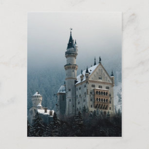 Tyskland Neuschwanstein Castle Vykort