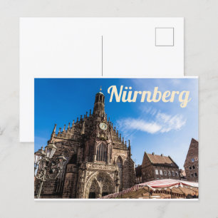 Tyskland Nürnberg Bavaria Helg Vykort