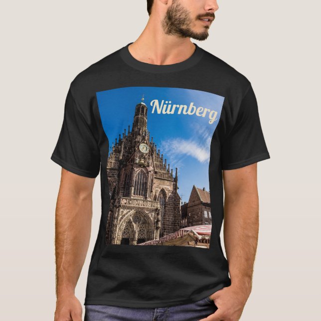 Tyskland Nürnberg Bavaria T Shirt (Framsida)