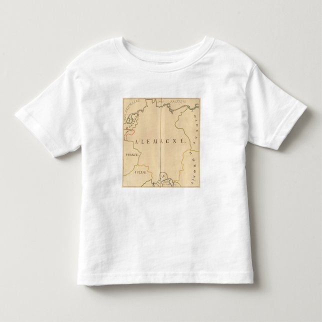 Tyskland och Österrike 2 T-shirt (Framsida)