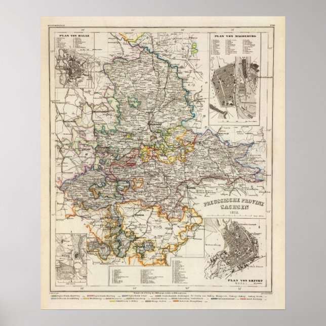 Tyskland och preussi poster (Framsidan)