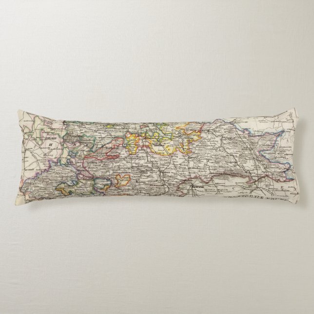 Tyskland och Prussia Kroppskudde (Framsidan)