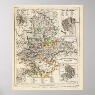 Tyskland och Prussia Poster