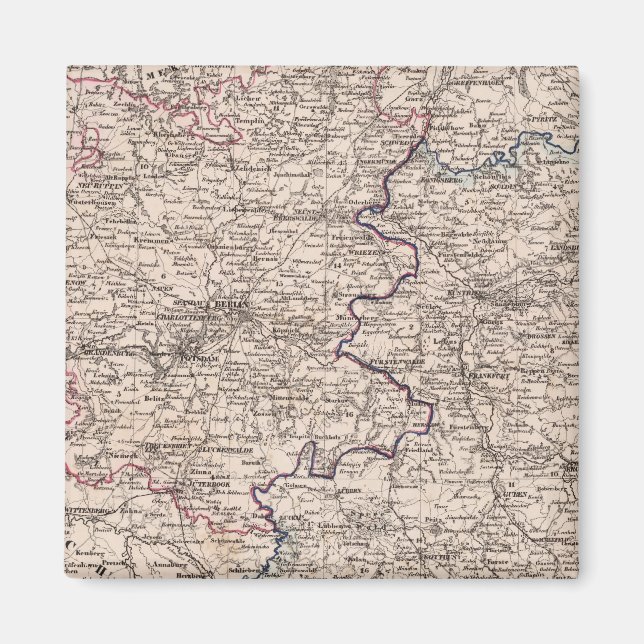 Tyskland, Polen Magnet (Framsidan)