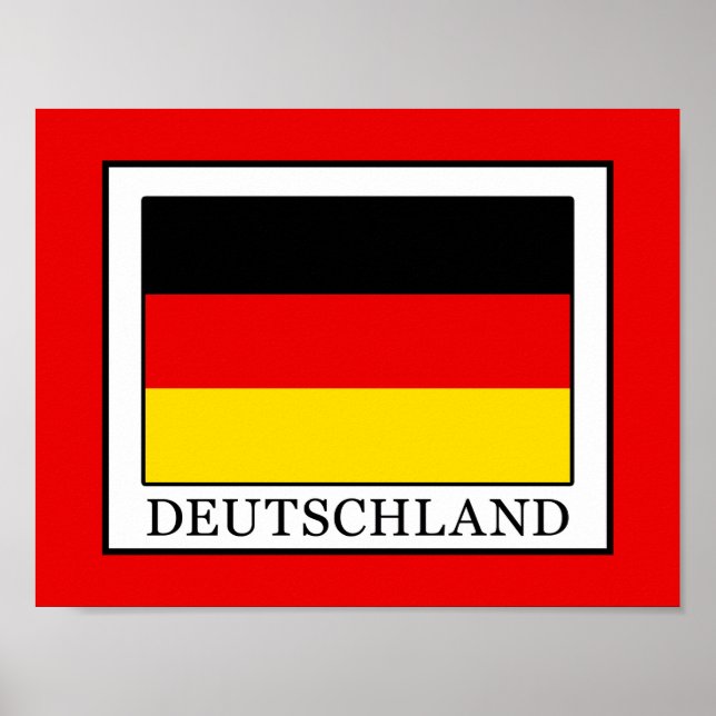 Tyskland Poster (Framsidan)