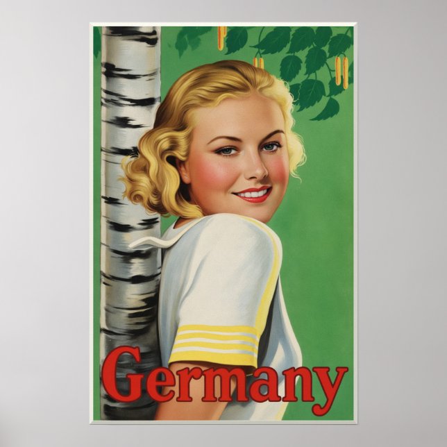 Tyskland Poster  (Framsidan)