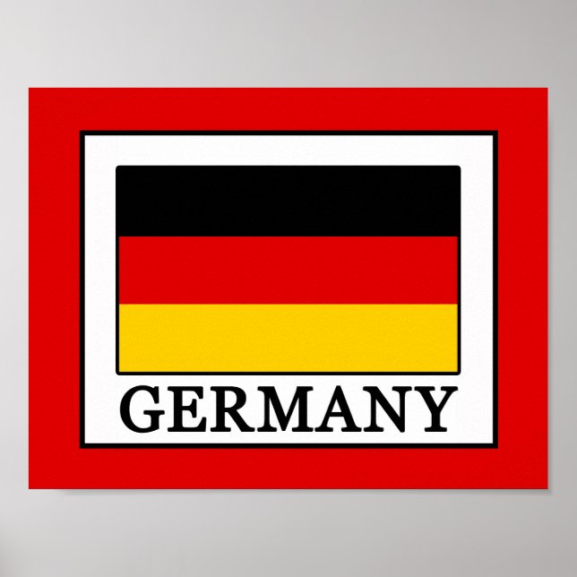 Tyskland Poster (Framsidan)