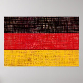 TYSKLAND Poster FLAGGA