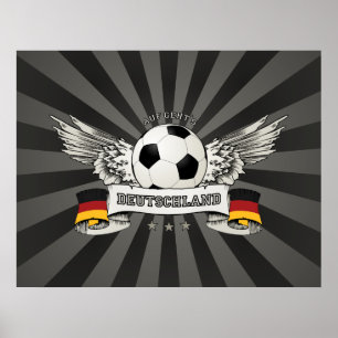 Tyskland poster fotbollssupporterare