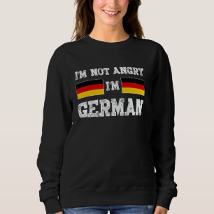 Tyskland Roligt Jag är inte arg Jag är tysk Talare T Shirt