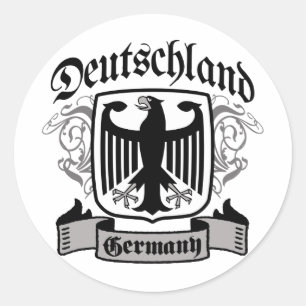 Tyskland Runt Klistermärke